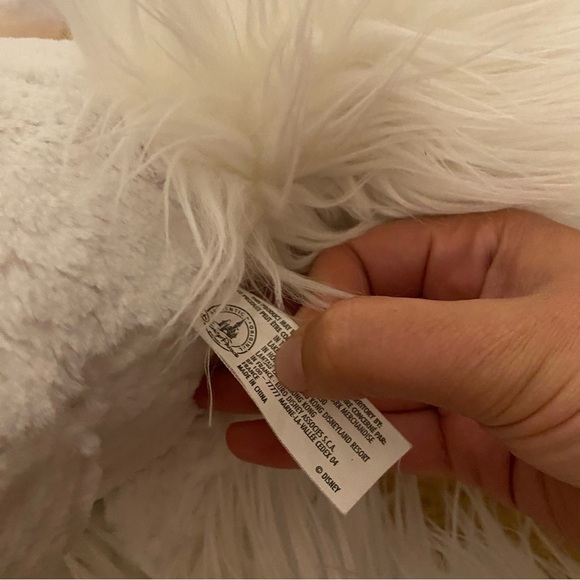 Disney Aristocats Marie Plush Animal Cat Stuffed Extra Long Tail Kids Toy White - Picture 6 of 7